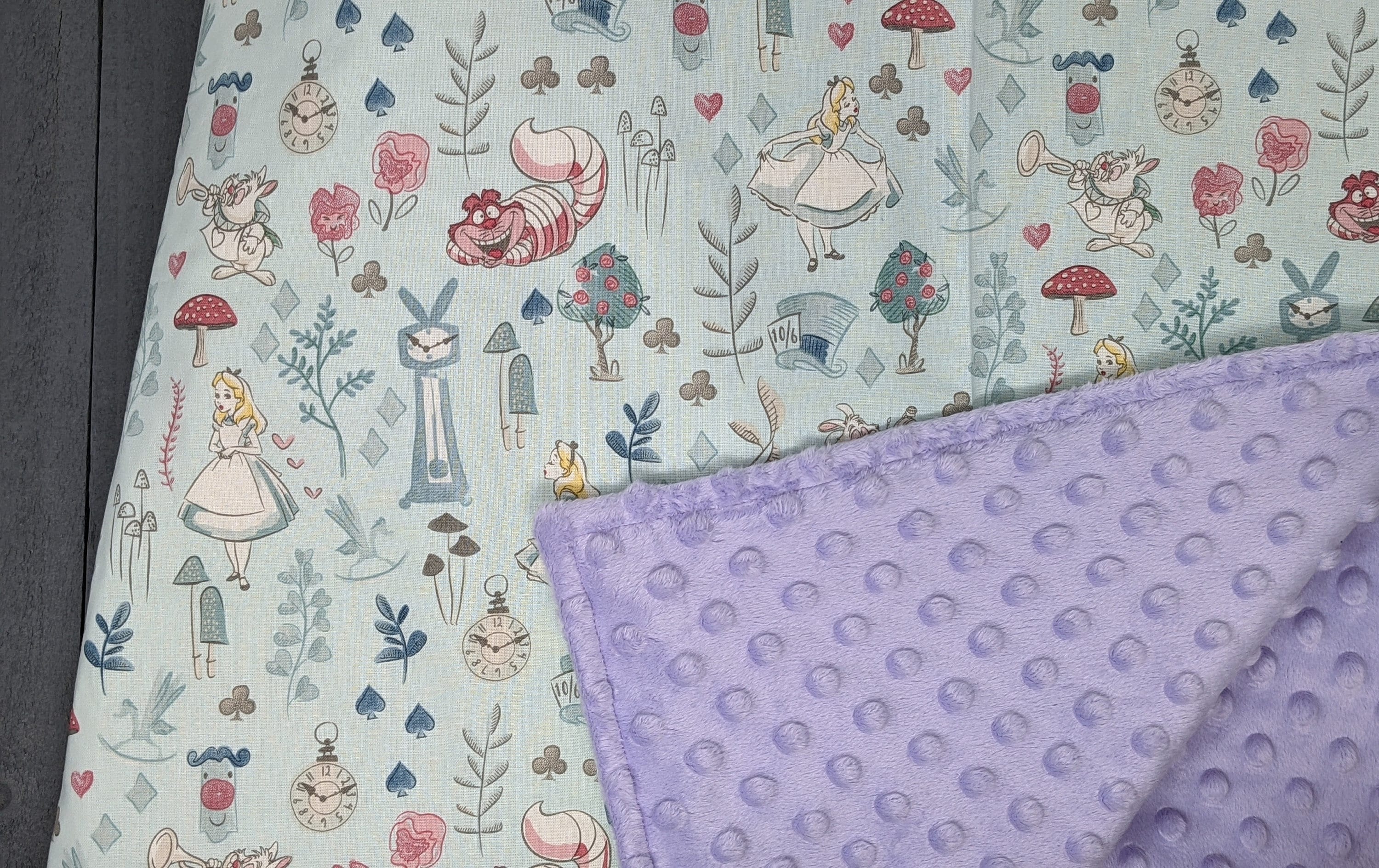 Alice in Wonderland King Bedding - Etsy