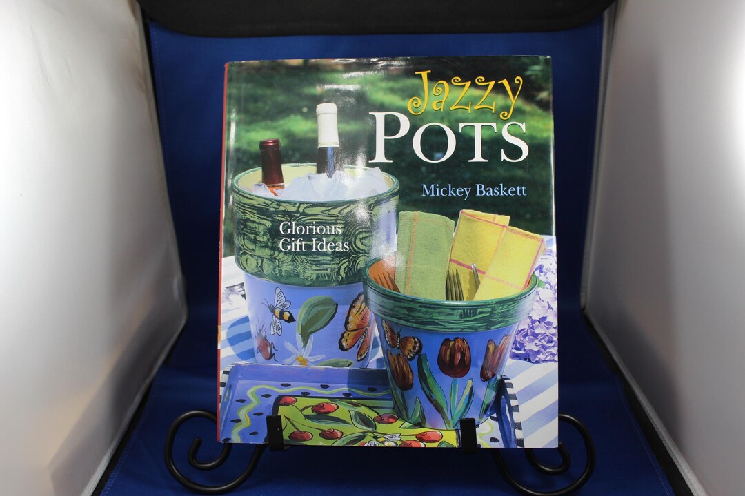 Jazzy Pots by Mickey Baskett, How to Make Ornamental Flow Pots