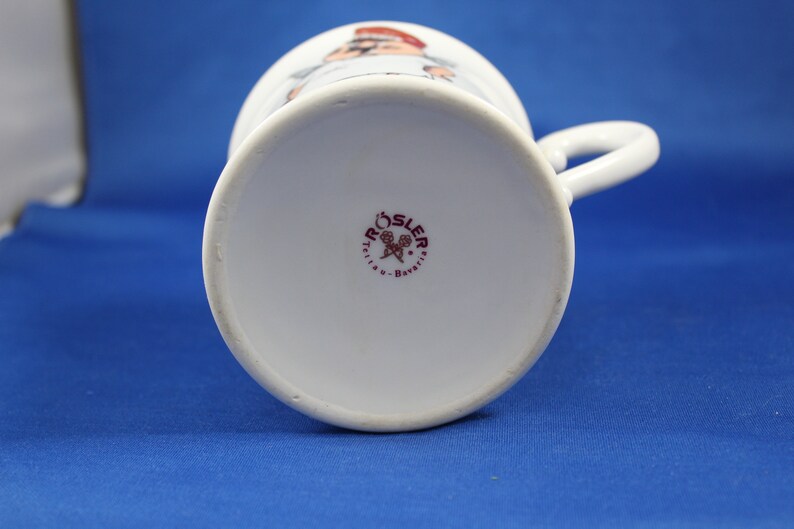 Aloisius the Beer Angel Munich Beer Spirit Tettau Bavaria ROSLER Porcelain Coffee Cup