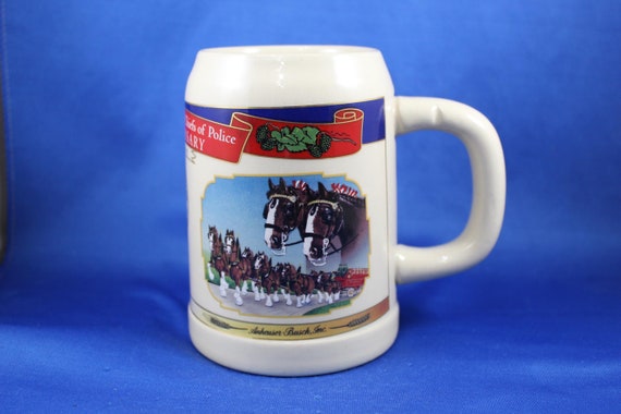 Details about   1993 Anheuser Busch 100th Anniversary Chiefs of Police Stein Mug IACP Beer Stein 