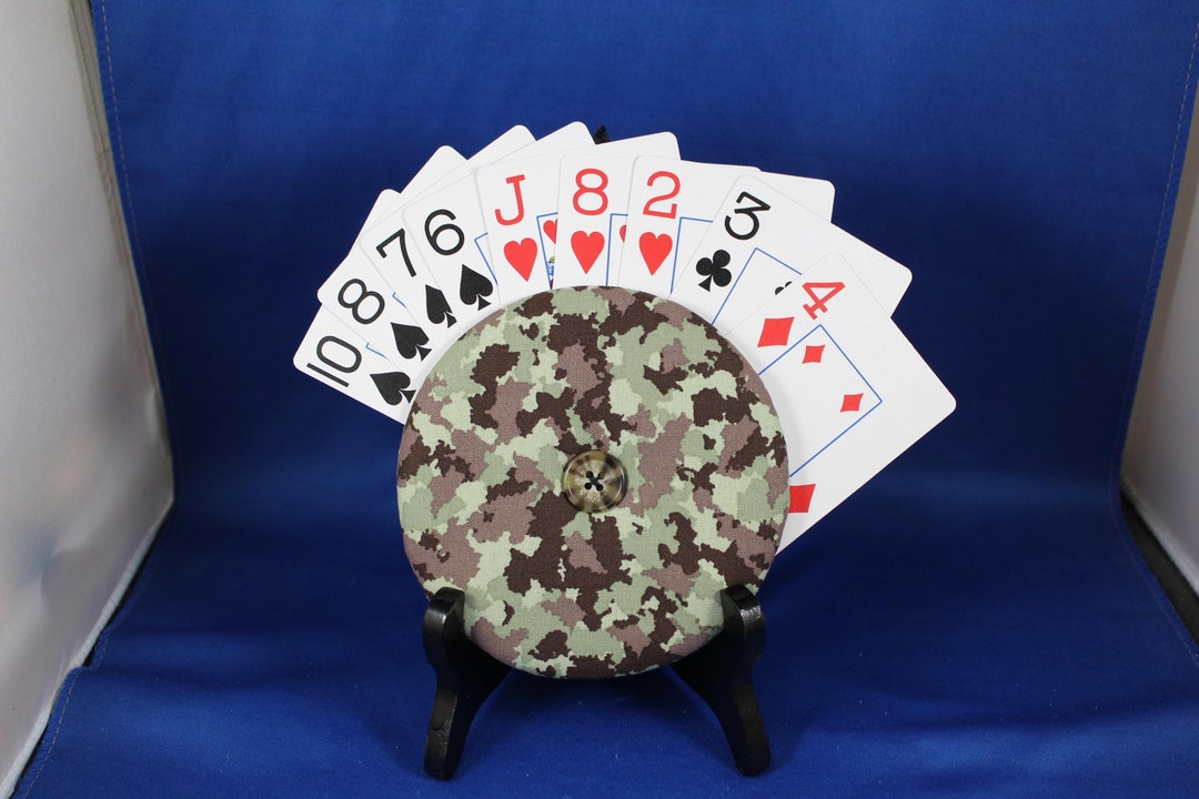 Playing Card Holder for Arthritic Hands, Padded Holder for Card Games