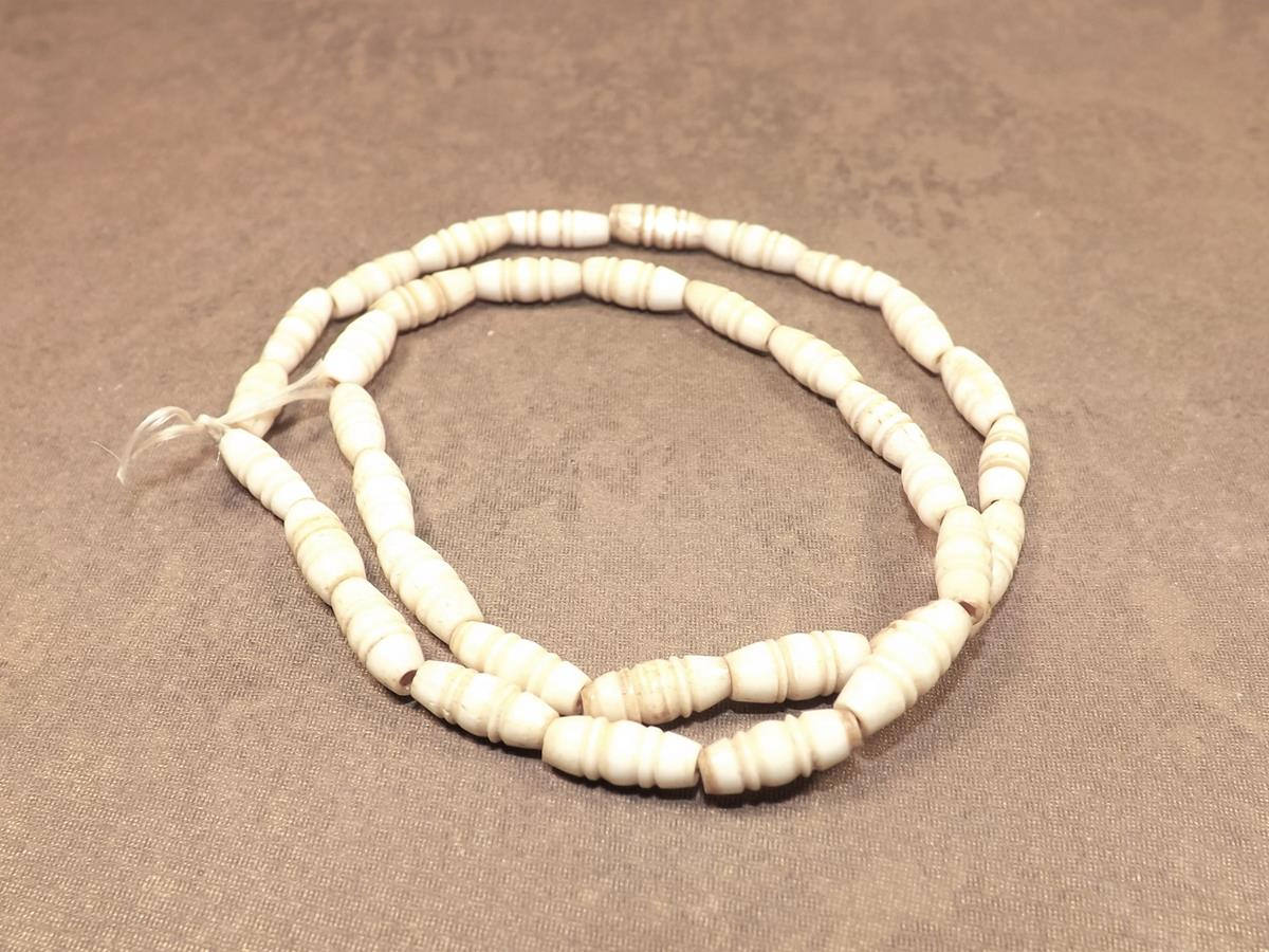 Carved Bone Beads Natural Bone Antiqued Polished Bone Beads Etsy