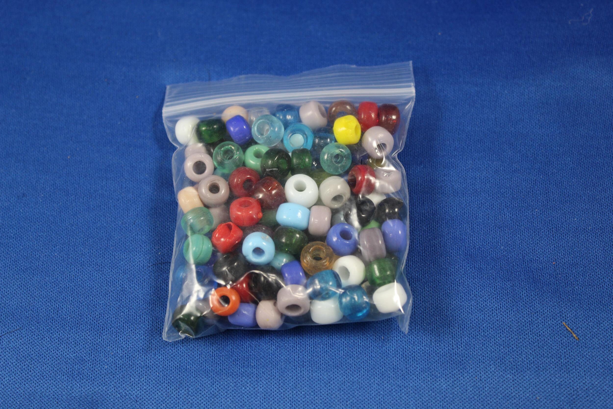 Multicolored Glass Crow Beads, Vintage Glass Beads, 4.5mm, Mixed Beads –  ArtWear Elements®