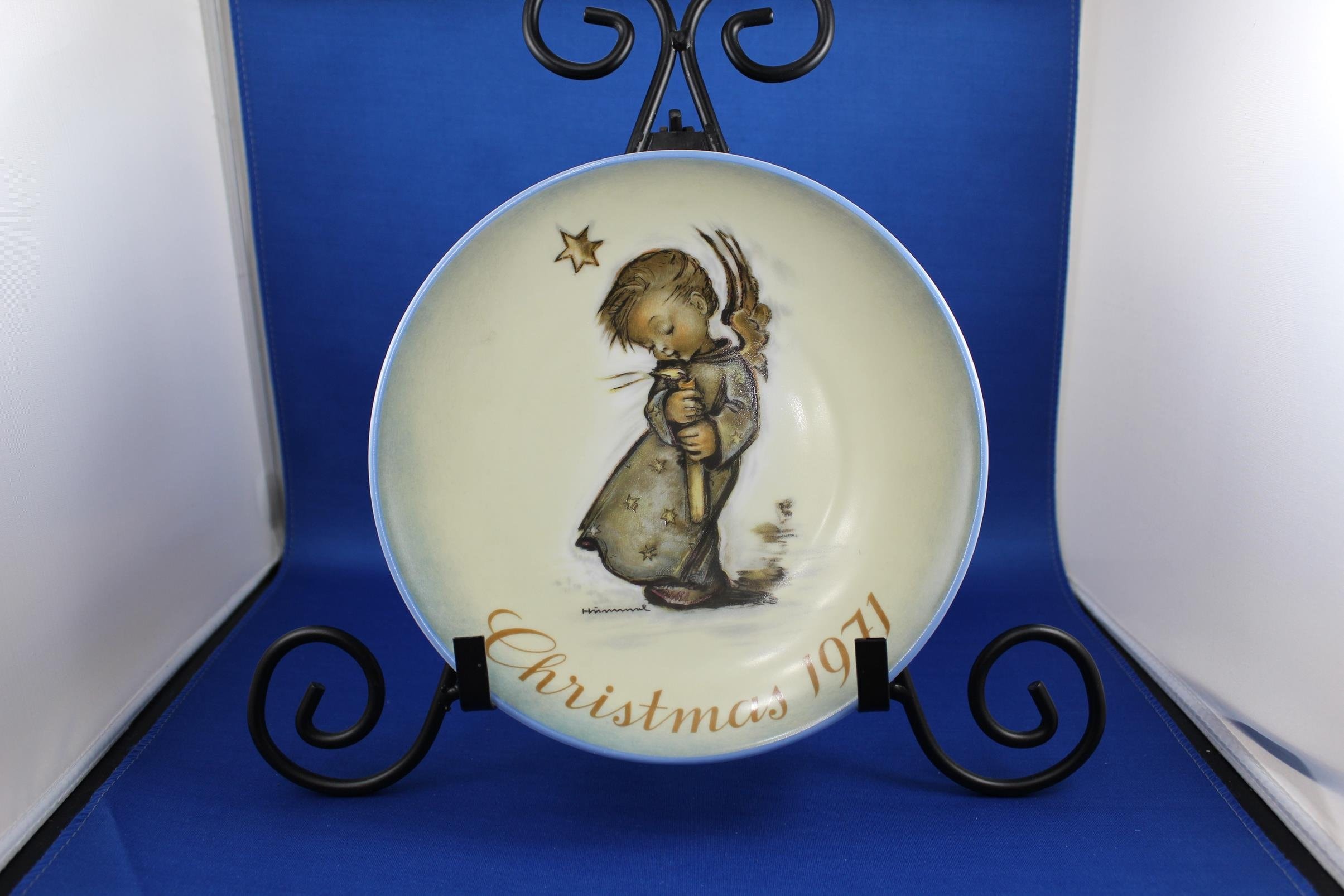 Christmas 1971 Hummel Plate Christmas Plate Limited First - Etsy
