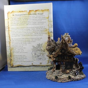Boyds Bearly Built Villages House, Mr. Pennypincher&#39;s Collectibles Shoppe, Complete in Box