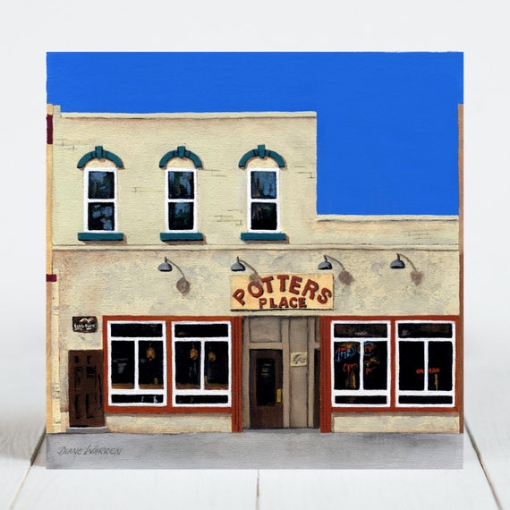 Ceramic Tilenaperville Illinoispotter's Placepainting Etsy