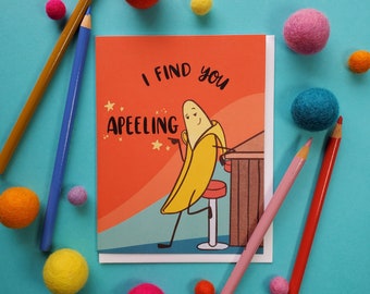 Apeeling Card- gift for husband - gift for wife - gift for boyfriend - gift for girlfriend - valentine - anniversary gift - date night