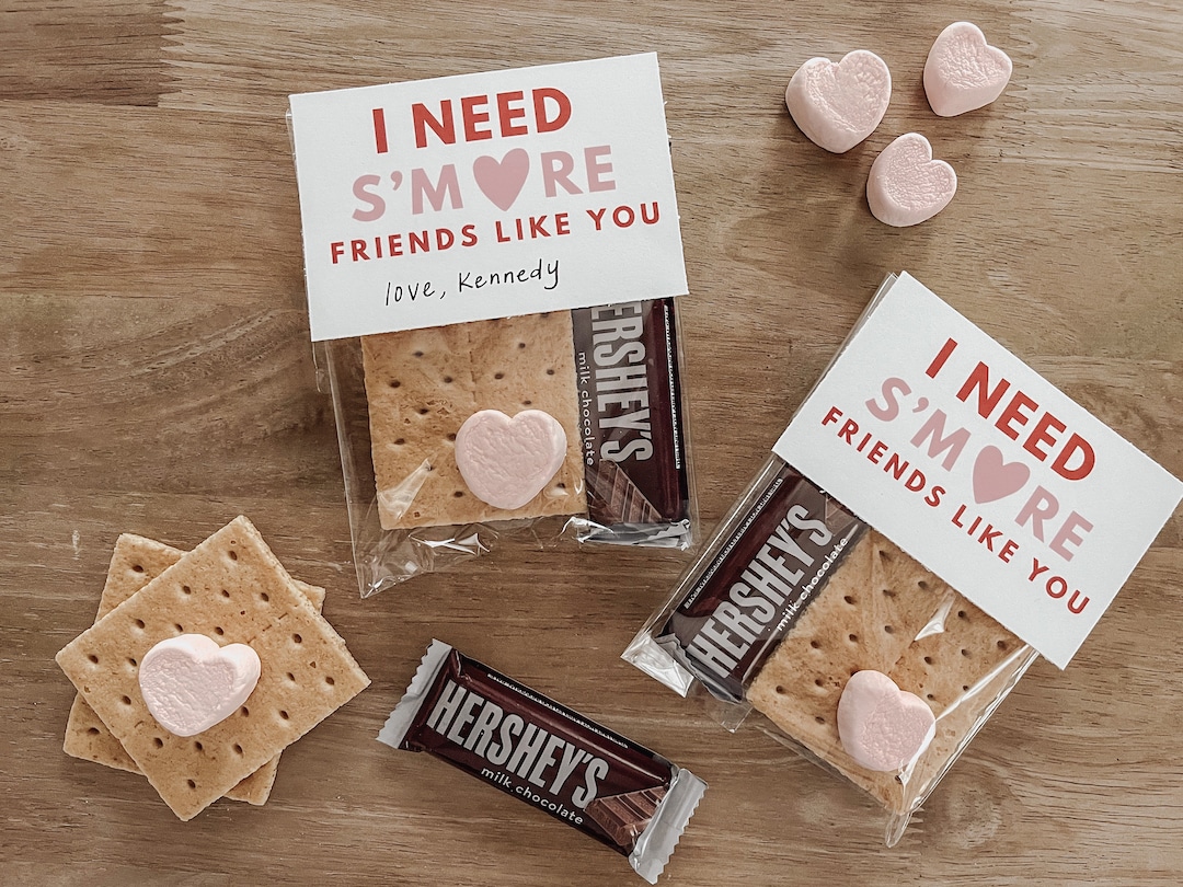 Premade S'more Kit Valentines