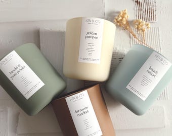 Summer Soy Wax Candles | Non-Toxic Scents, Hand Poured, Luxury Scented Candle