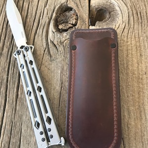 Kershaw Lucha - Leather Slip with Belt Clip