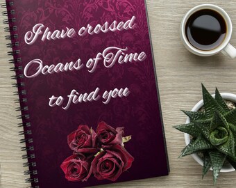 Dracula Inspired Notebook I Have Crossed Oceans of Time