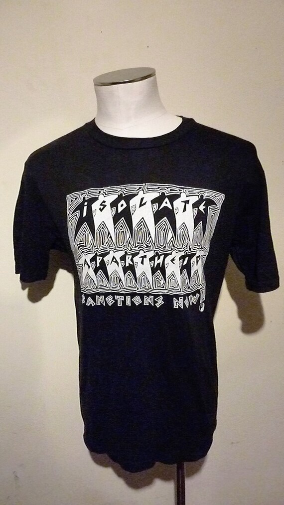 Anti Apartheid Movement T-Shirt with logo Isolate