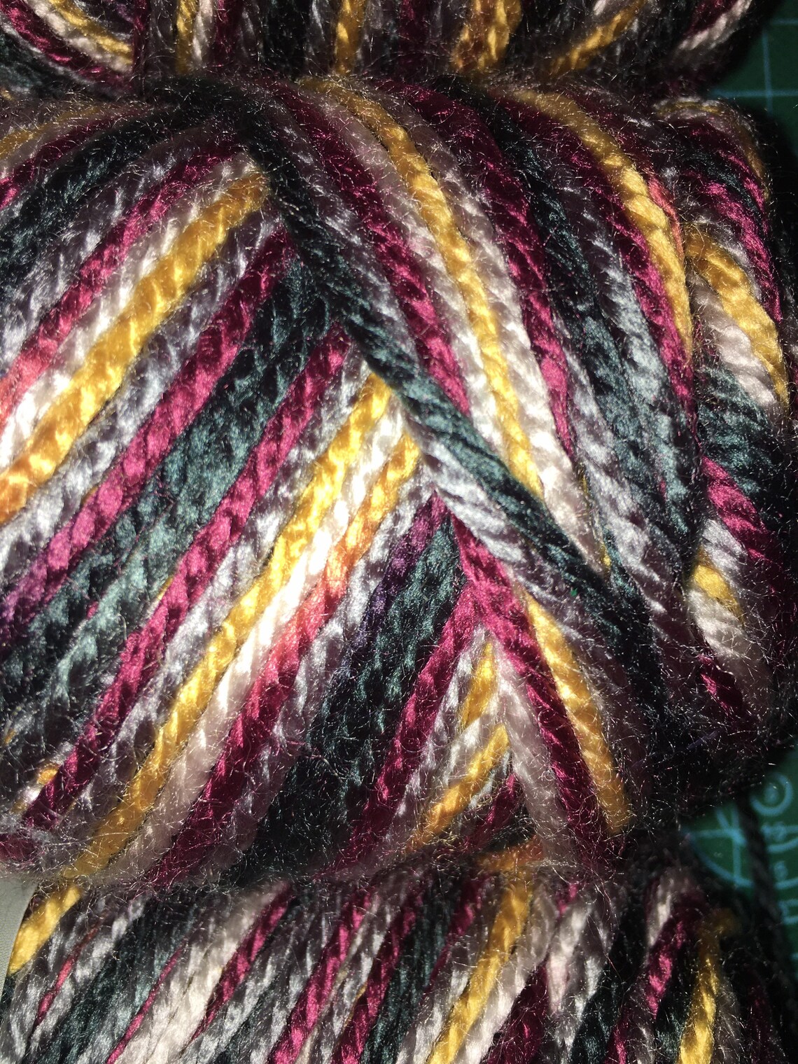 3 skein hobby lobby yarnbee Soft Secret ombré gold dust yarn 4 Etsy