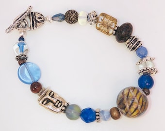 Curiosity Bracelet in Blue