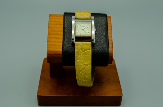 Ladies Guess Watch w/Tan Leather Band - image 2