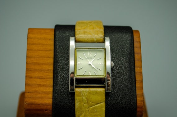 Ladies Guess Watch w/Tan Leather Band - image 1