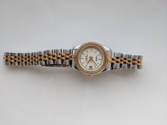Women's 2-Tone Lorus Wristwatch w/Date - image 2
