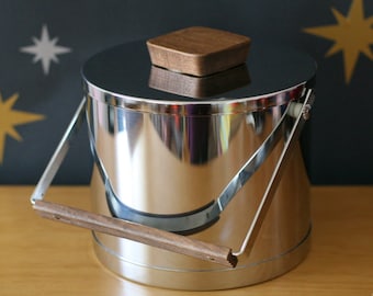 Atapco Ice Bucket / Danish Modern Style / Vintage / Made in USA