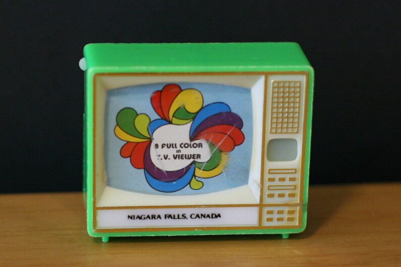 Niagara Falls Souvenir TV Viewer View Master Style Made in Hong Kong