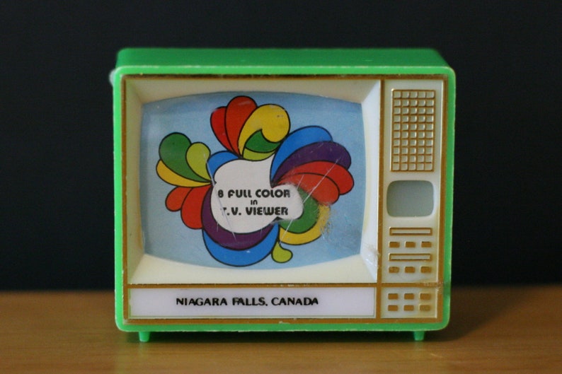 Niagara Falls Souvenir TV Viewer View Master Style Made in Hong Kong