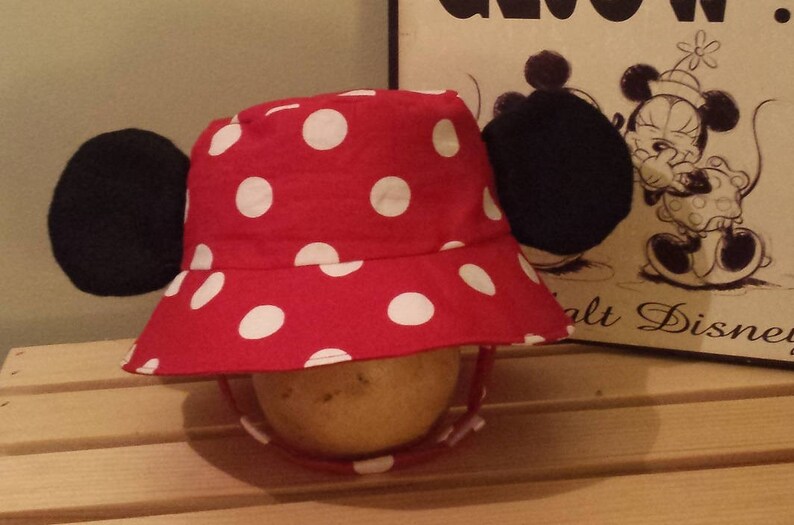 Mickey Mouse Bucket Hat / Kids Disney Sun Hat / Mickey Ears Etsy