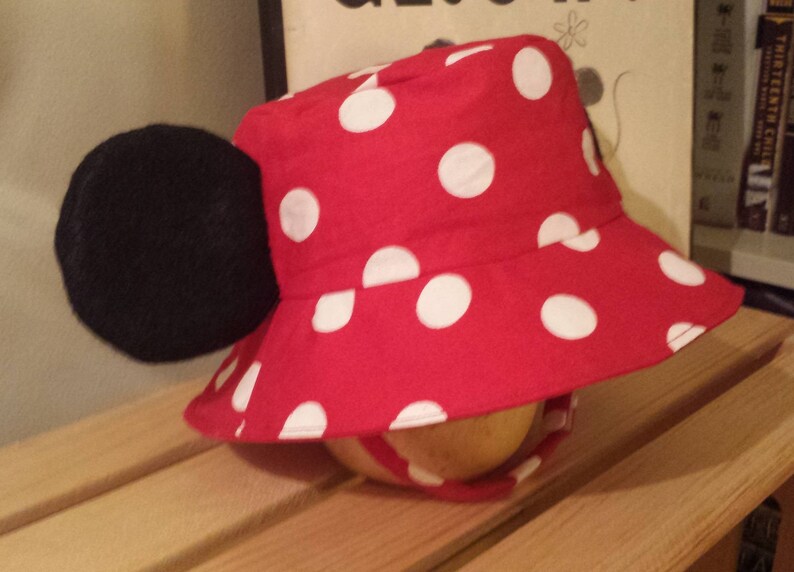 Mickey Mouse Bucket Hat / Kids Disney Sun Hat / Mickey Ears Etsy