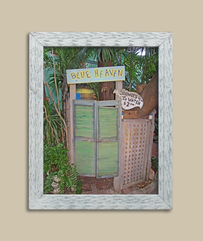 Blue Heaven Shower Key West Etsy