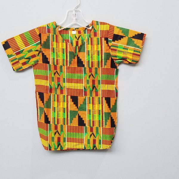 African clothing for KIDS boys/Girls-kente Dashiki 2t-14