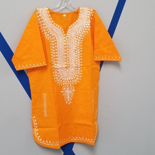 African Clothing for Men Jamaica Dashiki XS-7X Black