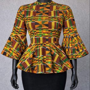 African clothing for women -Kente Dashiki S-6X