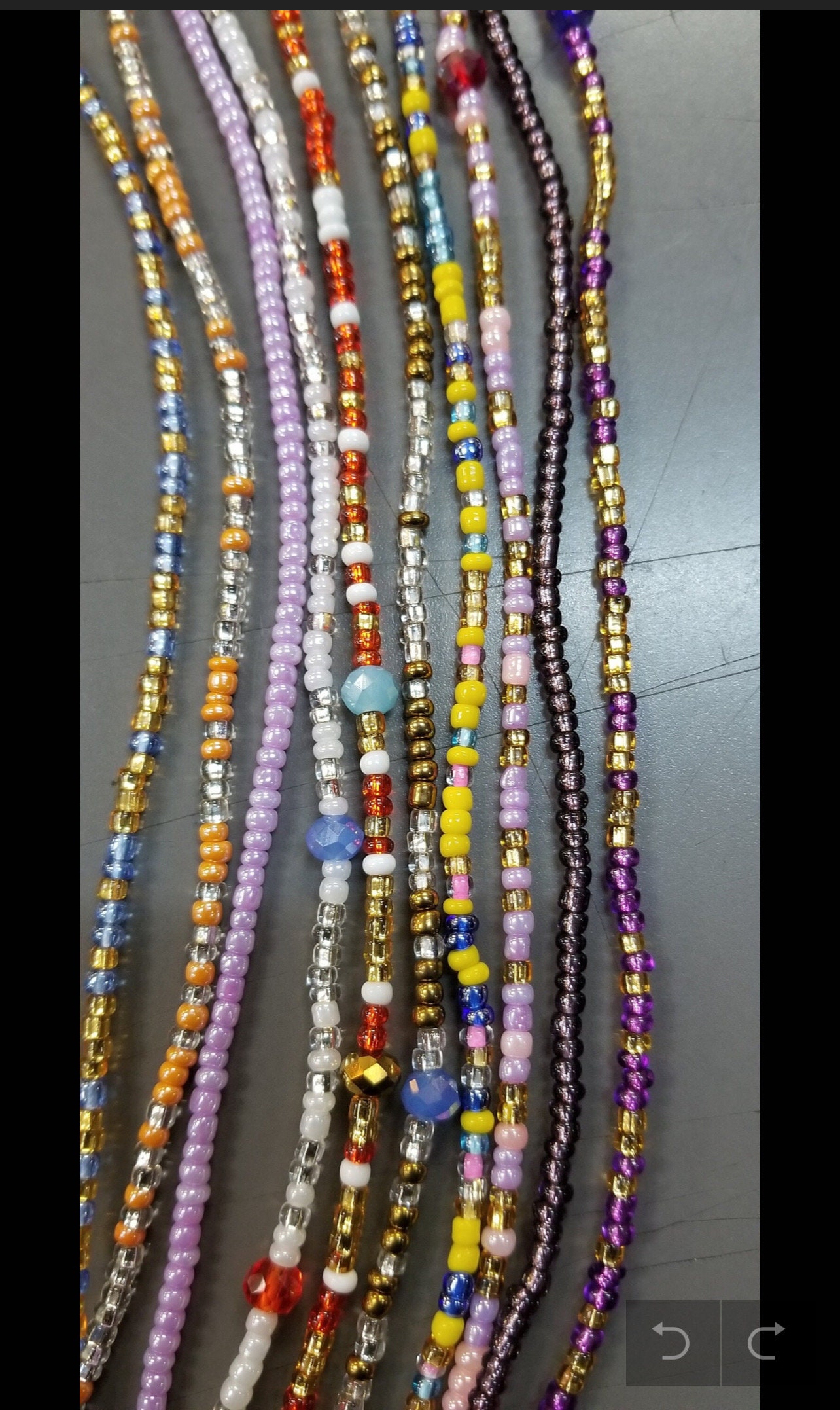African waist beads-one size 10/lot - Etsy 日本