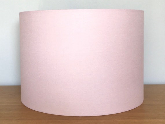 Pale Pastel Pink Lampshade Various Sizes Nursery Bedroom Ceiling