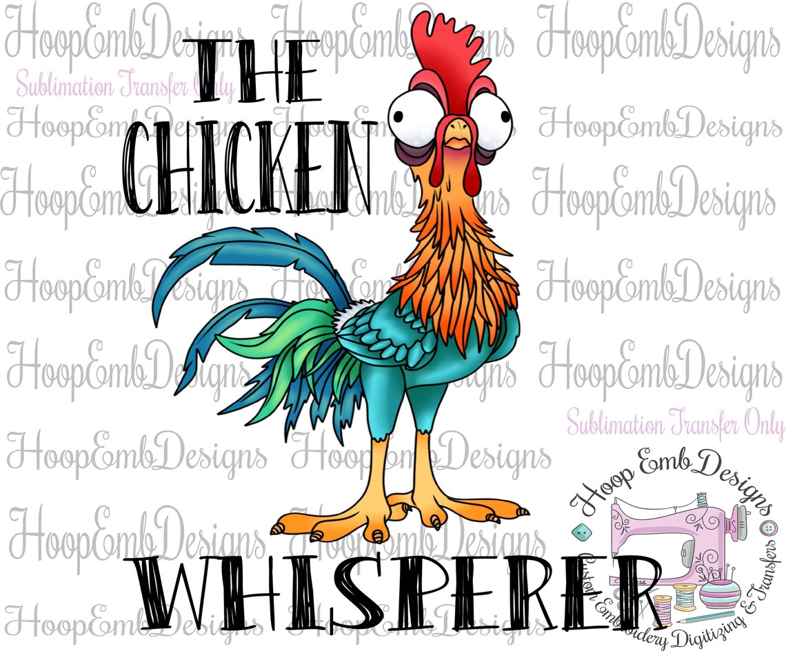 Chicken Sublimation Heat Transfer Ready to Press Sublimation - Etsy