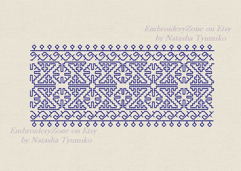 Blackwork from Qeen of England Jane Seymour. Embroidery Etsy