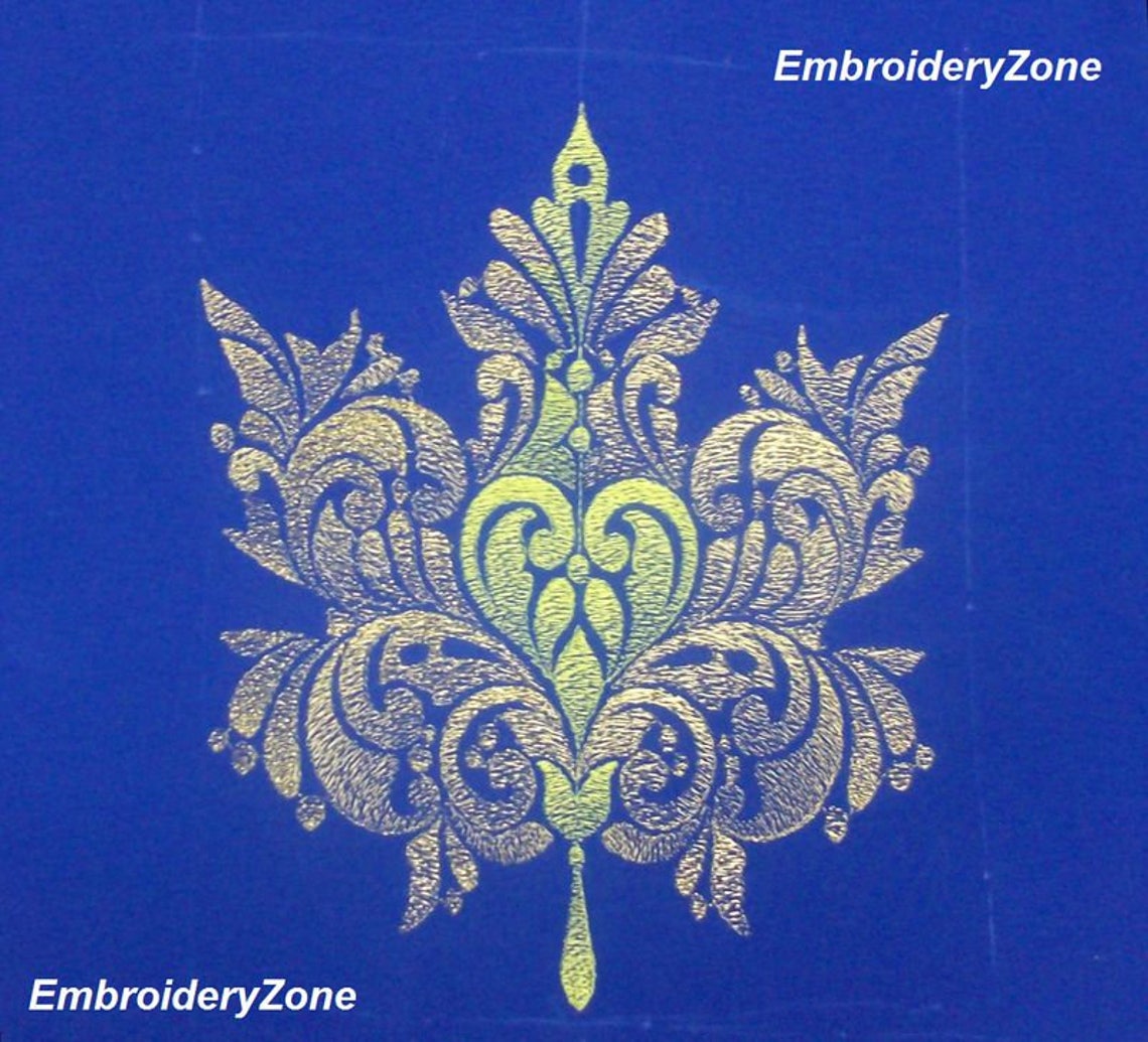 Leaf embroidery design fall autumn leaves for decoration at  etsy Leaf embroidery design fall autumn leaves for decoration at  etsy