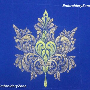 Leaf embroidery design Fall autumn leaves for decoration at Etsy Autumn leaves filled machine embroidery design digitized pattern