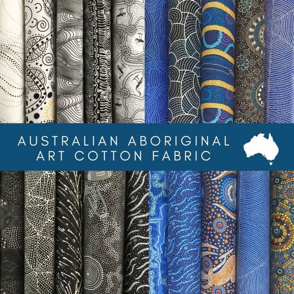 Aboriginal Fabric Etsy