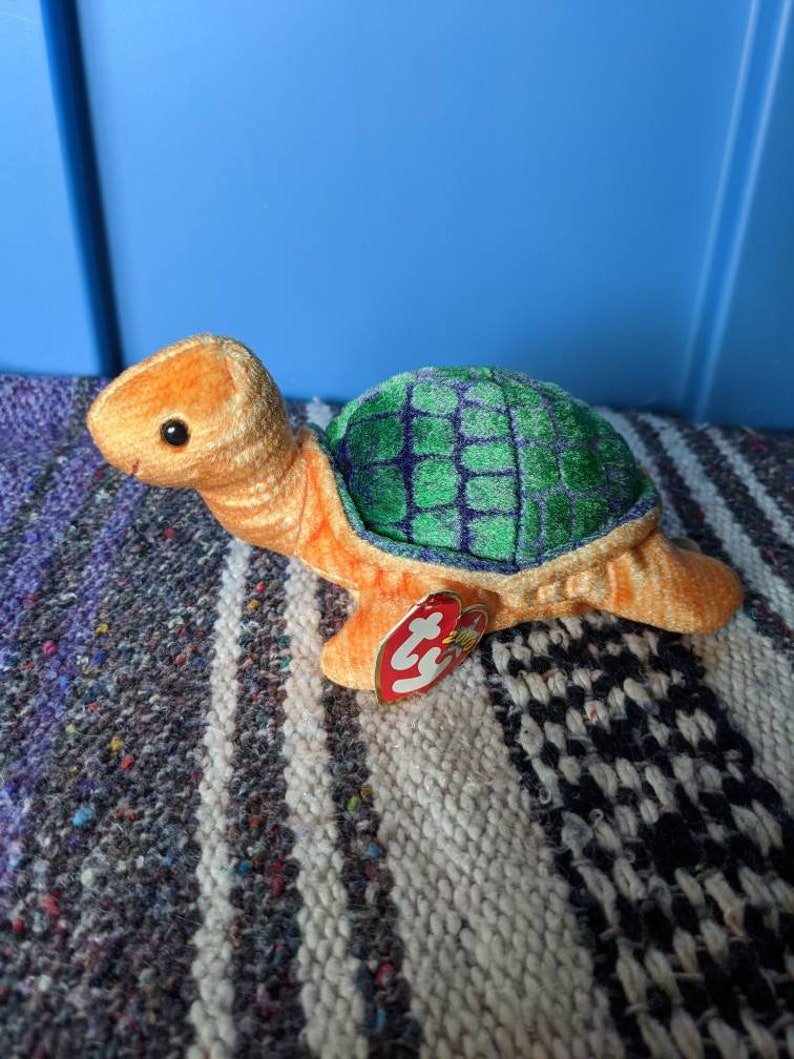 peekaboo turtle beanie baby