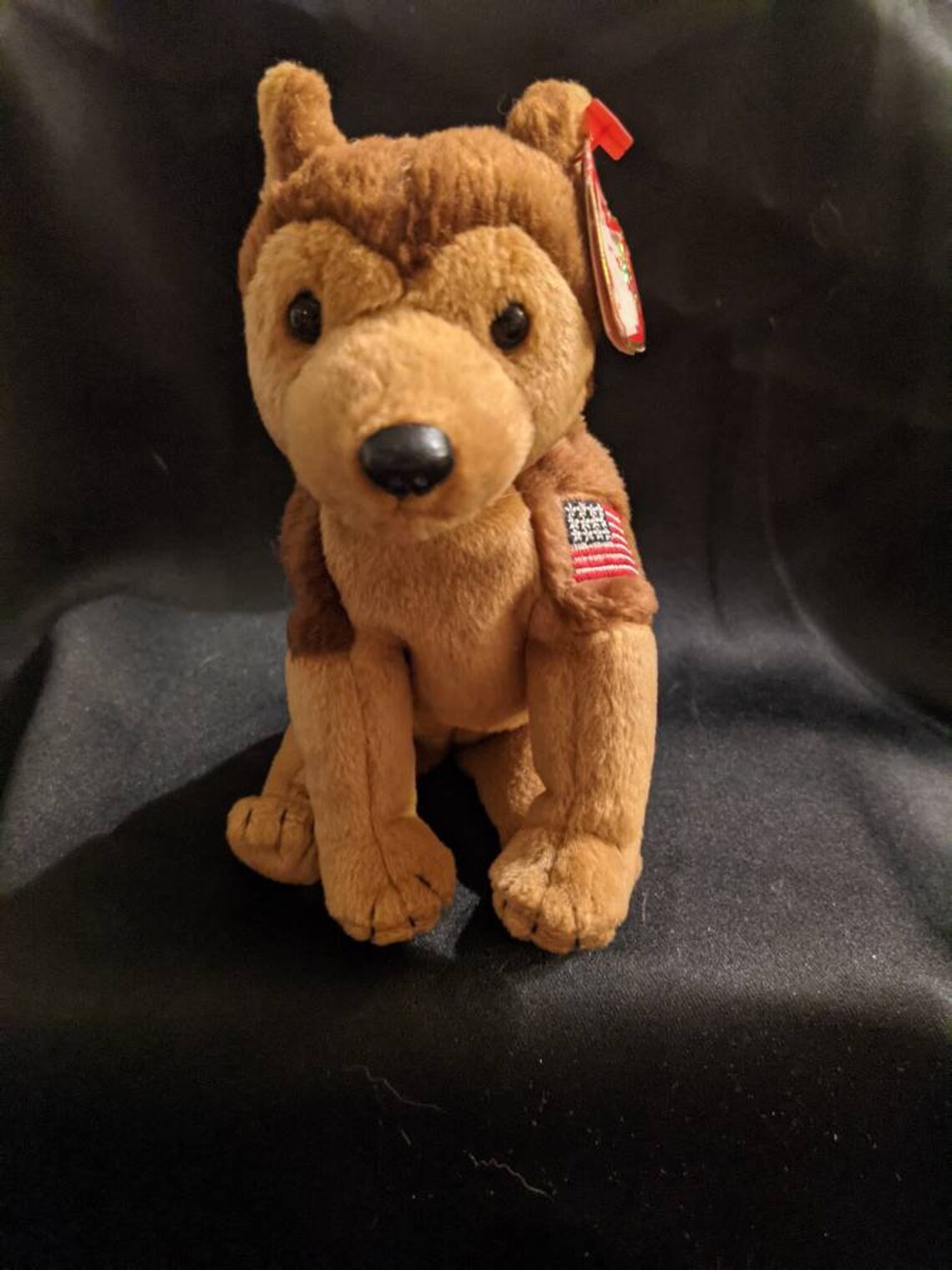Ty Original Beanie Baby Courage the Dog 9/11 20th Etsy