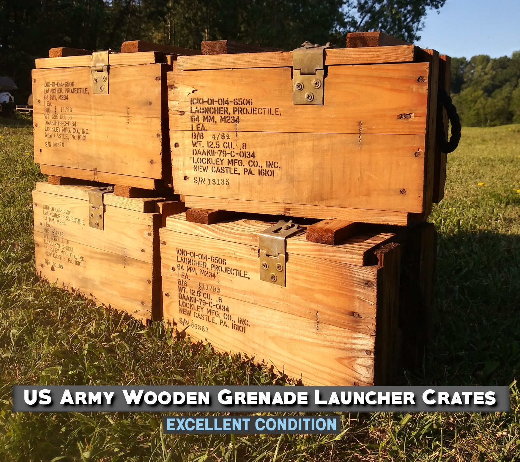 Military Wooden Ammo Crate W/ Field Manual & Insert Excellent - Etsy  Australia