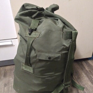 US Military Duffel Bags (Used) | Army Surplus Heavy Duty Duffel Bag Military Surplus | Free US Shipping!