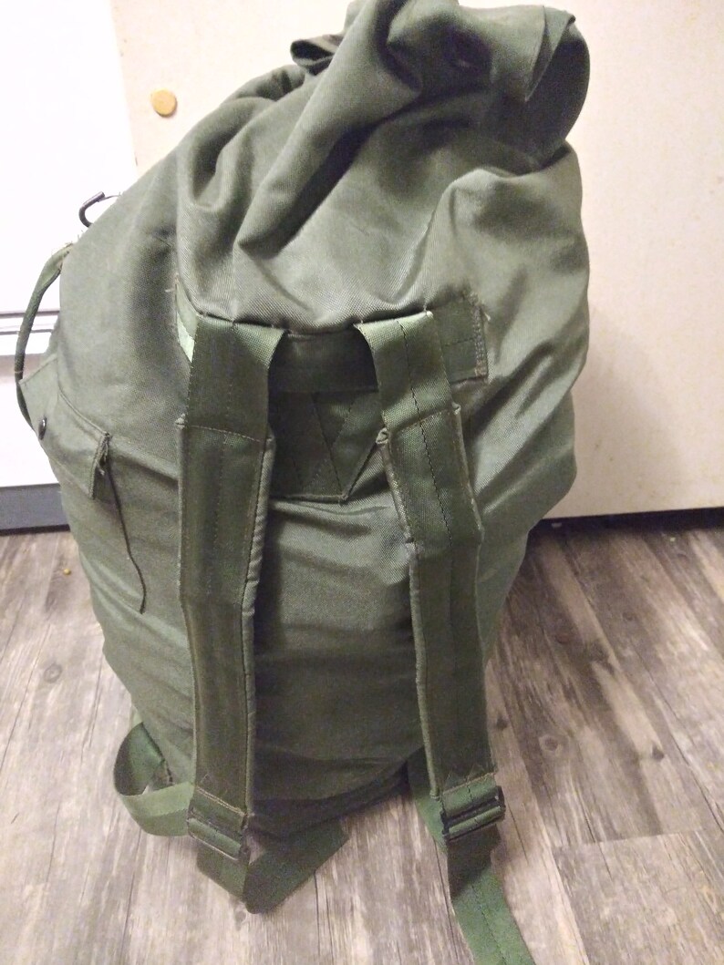 US Military Duffel Bags used Army Surplus Heavy Duty Etsy