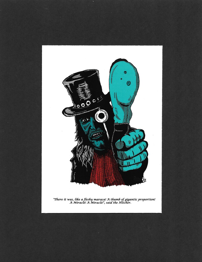 Might Boosh The Hitcher 5 x 7 Etsy