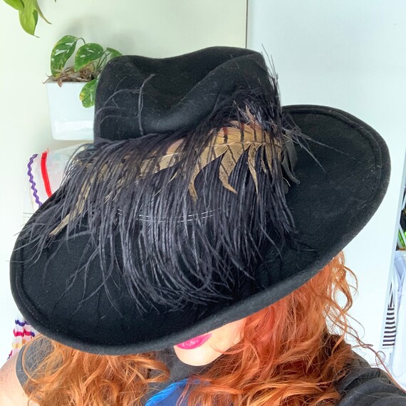 Vintage 1930s Tilted Brim Lancaster 100% Wool Fedo