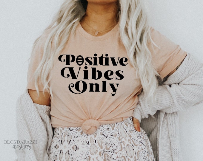 Positive Vibes Only Shirt - Positive Pregnancy Test IVF IUI Infertility PCOS ttc Tshirt gift