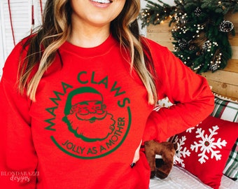 white claw christmas sweatshirt