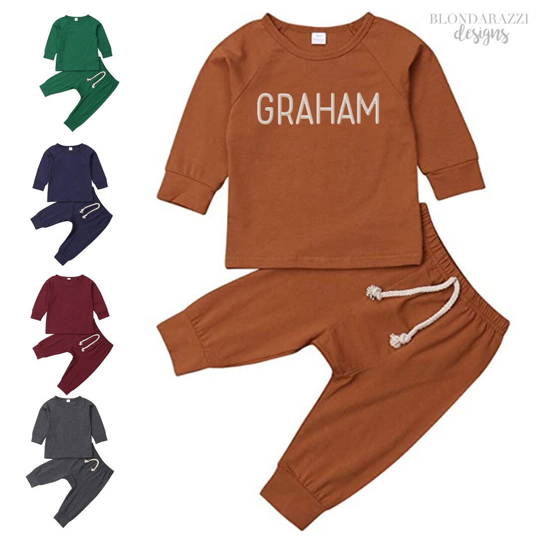 Embroidered Baby Gender Neutral Outfit for Infant Boy or Girl Etsy