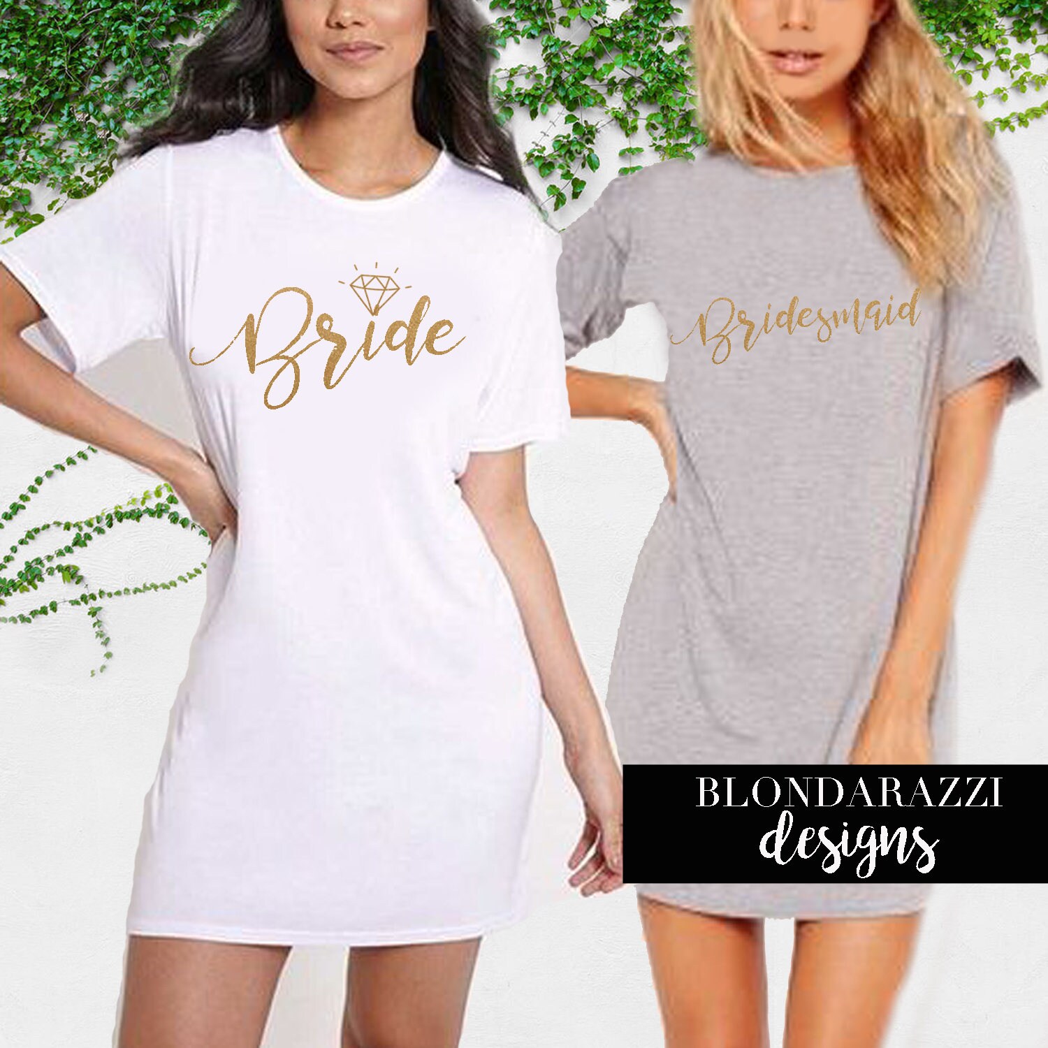 bridesmaid sleep tee