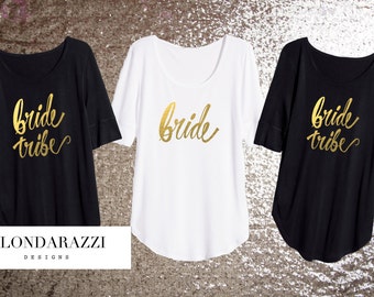 Bride Tribe Bachelorette Party shirts