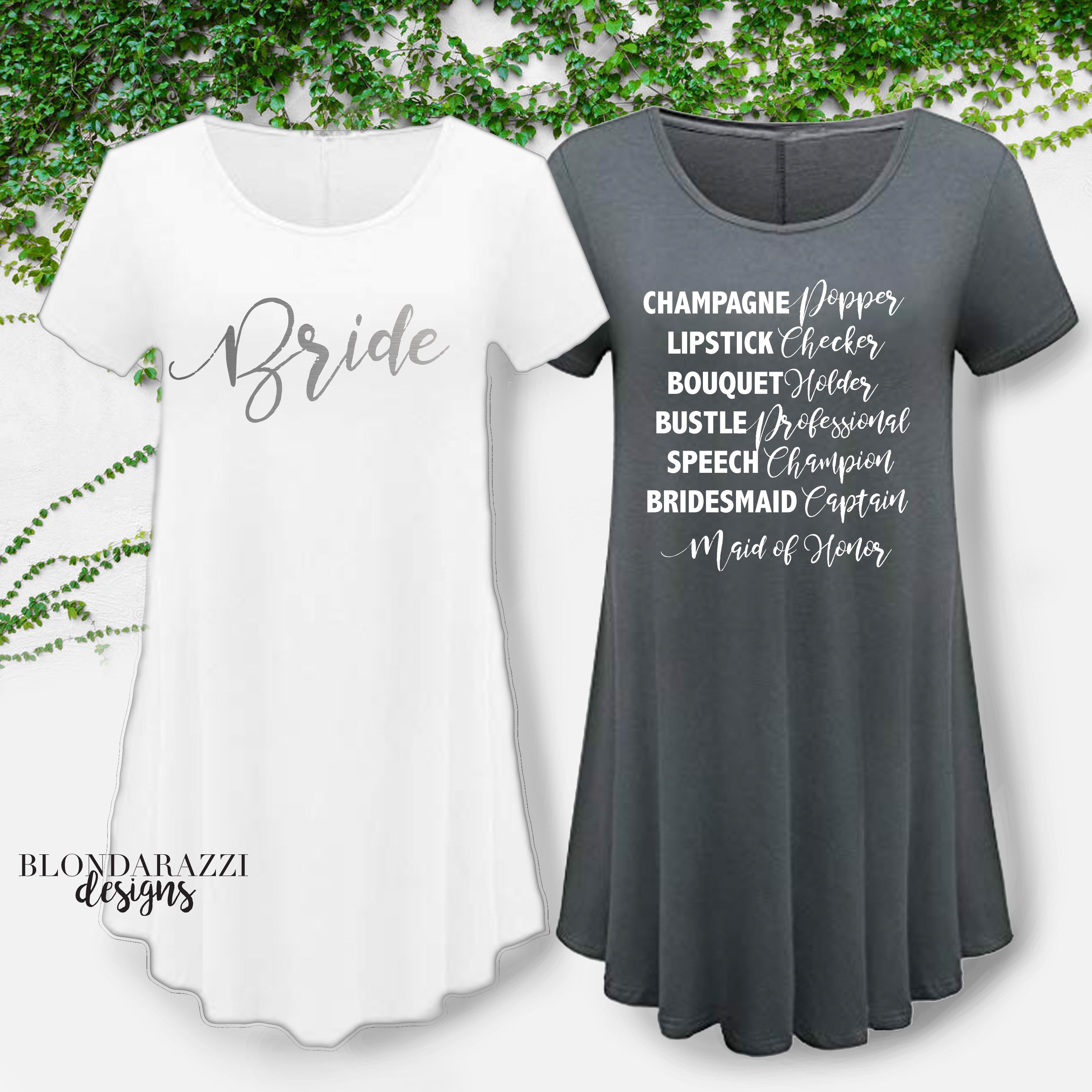 bridesmaid shirt dress